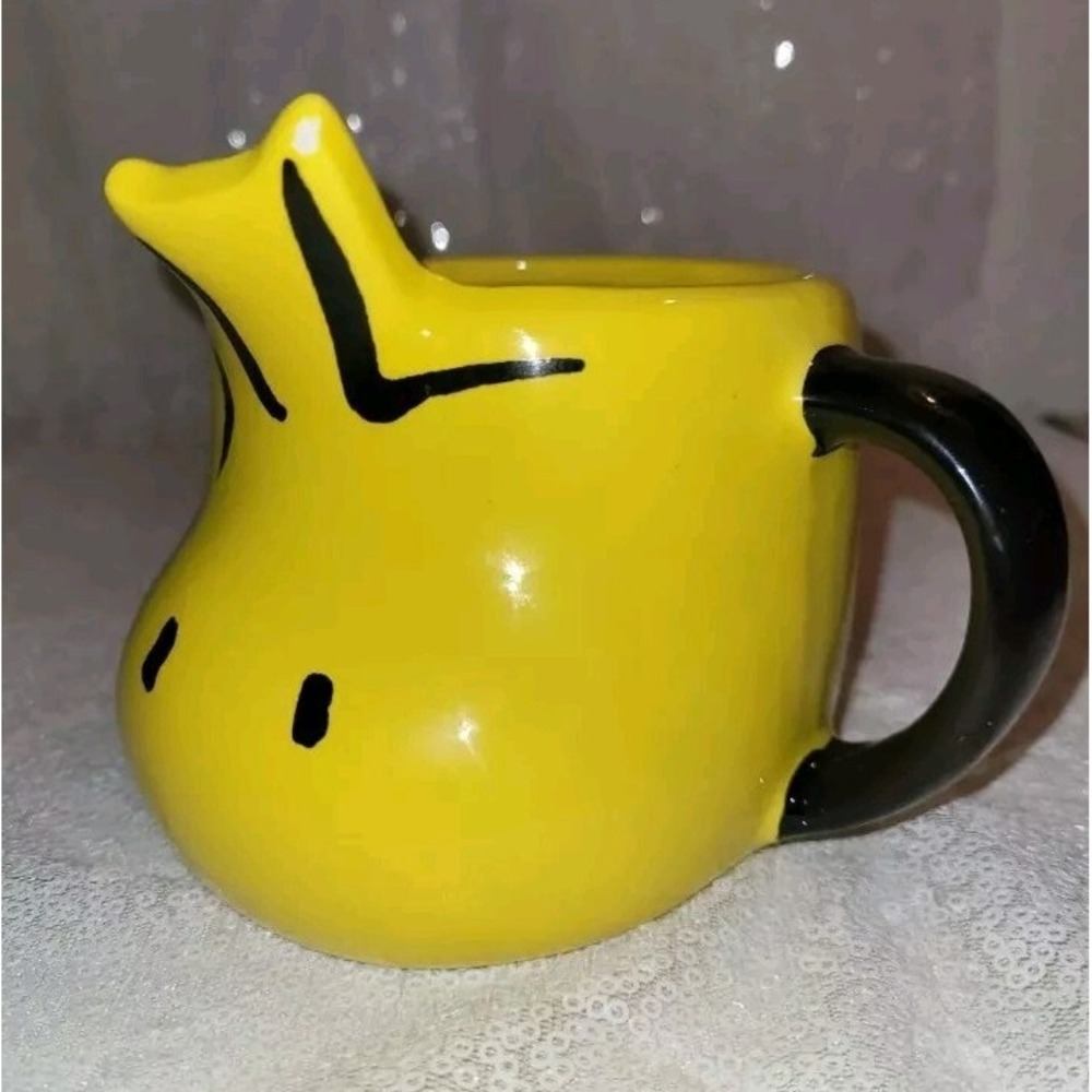 Peanuts Woodstock Snoopy Coffee Cup Mug Gift Yellow 3d Collectible 2023 Dolomite